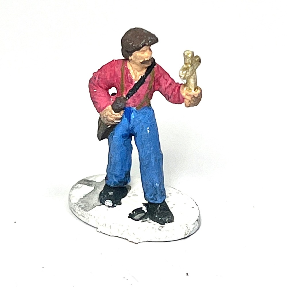 Vintage Grenadier 1983 Call of Cthulhu Metal‎ Mini Priest Exorcist Shotgun 204a